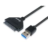 Kép 1/5 - Átalakító kábel, USB 3.2 - SATA átalakító, 0,5 m, EQUIP