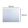Kép 2/8 - Könyökalátét, PVC, 500x650 mm, EXACOMPTA, áttetsző