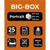 Kép 6/6 - Irattároló, műanyag, 4 fiókos, EXACOMPTA "Big-Box Office", szürke