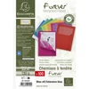 Kép 5/5 - Mappa, ablakos, karton, EXACOMPTA "Forever®", fényes kék