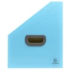 Kép 3/4 - Harmonika iratpapucs, 265x325 mm, PP, 12 rekeszes, EXACOMPTA "Pop`NCo", ciánkék