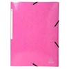 Kép 1/6 - Gumis, mappa, karton, A4, EXACOMPTA "Iderama", pink