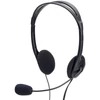 Kép 1/4 - Ednet 83022 multimédiás jack fekete headset