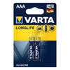 Kép 3/3 - Varta 4103101412 Longlife AAA (LR03) alkáli mikro ceruza elem 2db/bliszter