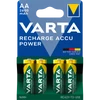 Kép 1/5 - Tölthető elem, AA ceruza, 4x2600 mAh, előtöltött, VARTA "Power"