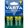 Kép 1/5 - Tölthető elem, AA ceruza, 4x2100 mAh, előtöltött, VARTA "Power"