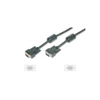 Kép 2/2 - VGA monitor kábel, ferrit gyűrűvel, 3 m, EQUIP