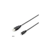 Kép 2/2 - USB 2.0 kábel, USB-A/USB MicroB, 1,8 m, EQUIP