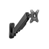 Kép 1/10 - EQuip 17"-32" Single Monitor Wall-Mounted Bracket Black