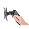 Kép 4/10 - EQuip 17"-32" Single Monitor Wall-Mounted Bracket Black