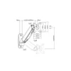 Kép 8/10 - EQuip 17"-32" Single Monitor Wall-Mounted Bracket Black