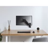 Kép 9/10 - EQuip 17"-32" Single Monitor Wall-Mounted Bracket Black