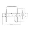 Kép 7/12 - EQuip 37"-70" Tilt TV Wall Bracket Black