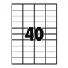 Kép 1/3 - Etikett címke, 52,5x29,7mm, 100 lap, 40 címke/lap