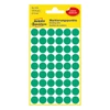 Kép 4/9 - Etikett címke, o12mm, jelölésre, 54 címke/ív, 5 ív/doboz, Avery zöld