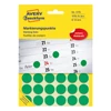 Kép 1/3 - Etikett címke, o18mm, jelölésre, 24 címke/ív, 44 ív/doboz, Avery zöld
