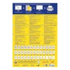 Kép 5/5 - Etikett címke, 70 x35mm, univerzális, 24 címke/ív, 100 ív/doboz, Avery fehér