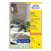 Kép 2/6 - Etikett AVERY 3455 105x37mm univerzális sárga 1600 címke/doboz 100 ív/doboz