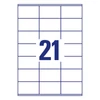 Kép 3/5 - Etikett AVERY 3481-10 70x41mm univerzális 240 címke/doboz 10 ív/doboz
