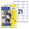 Kép 1/5 - Etikett AVERY 3481-10 70x41mm univerzális 240 címke/doboz 10 ív/doboz