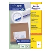 Kép 8/11 - Etikett címke, 105 x148mm, univerzális, 4 címke/ív, 100 ív/doboz, Avery fehér