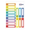 Kép 2/7 - Etikett AVERY 50 mm x 10 mm tollcímke színes vicces 30 címke/csomag 2 íves