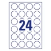 Kép 3/5 - Etikett AVERY L3415-10 kör alakú 40 mm átmérő 240 címke/doboz 10 ív/doboz