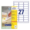 Kép 1/5 - Etikett AVERY L4737REV-100 63,5x29,6 mm univerzális visszaszedhető 2700 címke/doboz 100 ív/doboz