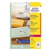 Kép 2/4 - Etikett AVERY L4770-25 45,7x25,4 mm átlátszó 1000 címke/doboz 25 ív/doboz