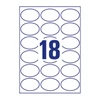 Kép 2/2 - Etikett AVERY L5087 63,5x42,3 mm ovális visszaszedhető 10 ív/csomag