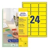 Kép 1/5 - Etikett AVERY L6035-20 63,5x33,9mm univerzális sárga 480 címke/doboz 20 ív/doboz
