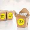 Kép 4/4 - Etikett címke, O63,5mm, visszaszedhető, neon 12 címke/ív, 25 ív/doboz, Avery sárga