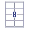 Kép 7/7 - Etikett címke, 99,1 x67,7mm, ultra ellenálló 8 címke/ív, 10 ív/doboz, Avery fehér