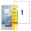 Kép 1/4 - Etikett AVERY L8001-10 210x297mm antimikrobiális fehér 10 címke/doboz 10 ív/doboz