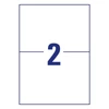 Kép 3/4 - Etikett AVERY L8002-10 210x148mm antimikrobiális fehér 20 címke/doboz 10 ív/doboz