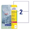 Kép 1/3 - Etikett AVERY L8012-10 210x148mm antimikrobiális átlátszó 20 címke/doboz 10 ív/doboz