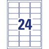 Kép 3/5 - Etikett címke, 63,5 x33,9mm, időjárásálló poliészter, 24 címke/ív, 8 ív/doboz, Avery fehér