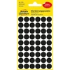 Kép 2/4 - Etikett címke, o12mm, jelölésre, 54 címke/ív, 5 ív/doboz, Avery fekete