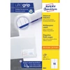 Kép 3/10 - Etikett címke, 105 x42,3mm, univerzális, 14 címke/ív, 100 ív/doboz, Avery fehér