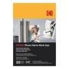 Kép 1/2 - Fotópapír KODAK Photo Fabric 10x15 cm felragasztható és visszaszedhető 20 íves