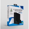 Kép 4/4 - FroggieX Cooling Charging Stand & Storage PS4 fekete konzol hűtő + töltőállomás + lemez tartó
