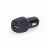Kép 6/10 - Gembird TA-U2QC3-CAR-02 2port USB Car Fast Charger QC3.0 18W Black