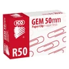 Kép 3/3 - Gemkapocs, 50mm, ICO, réz, 100db/doboz