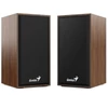 Kép 3/6 - Hangszóró, 2.0, 6W, USB táp, fa burkolat, GENIUS "SP-HF180", barna
