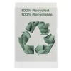 Kép 6/6 - Genotherm, "L", A4, 100mikron, narancsos felület, ESSELTE "Recycled", 100db/cs