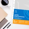 Kép 3/3 - Genotherm lefűzhető, A4, 100 micron jumbo Bluering 10 db/csomag,