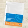 Kép 3/5 - Genotherm lefűzhető, A4, 100 micron narancsos oldalt füles Bluering® 10 db/csomag,