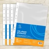 Kép 3/4 - Genotherm lefűzhető, A4, XXL 90 micron 250x310mm, Extra SZÉLES víztiszta Bluering® 50 db/csomag,