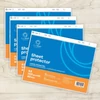 Kép 3/4 - Genotherm lefűzhető, A5, 40 micron narancsos Bluering® 100 db/csomag,