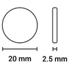 Kép 3/3 - Gombelem AGFAPHOTO Lithium CR2025 5 darabos